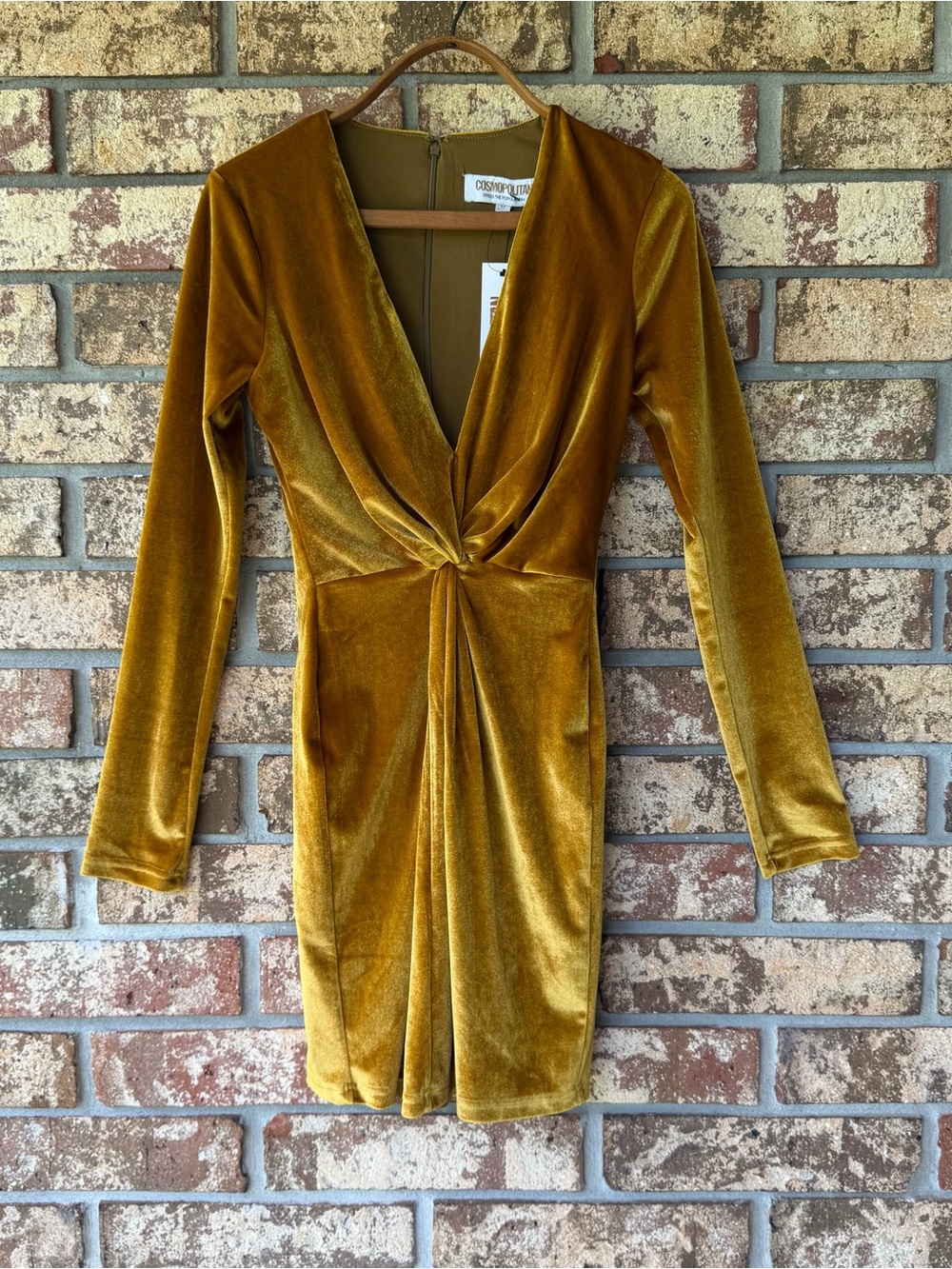 Cosmopolitan Dress the Population Dress NWT Women’s Size Medium Velvet Beauty!
